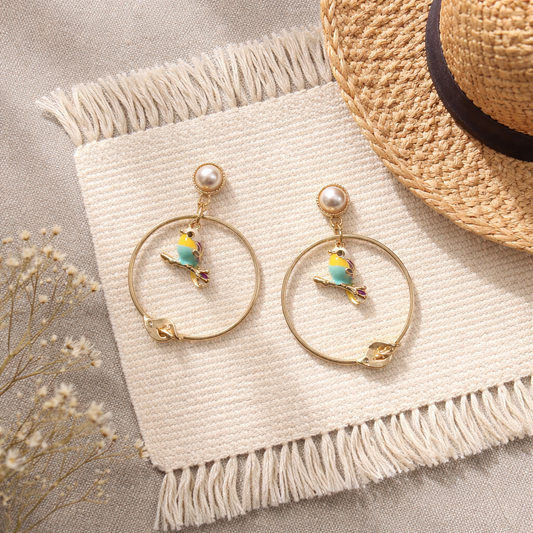 Bird earring