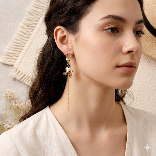 Bird earring