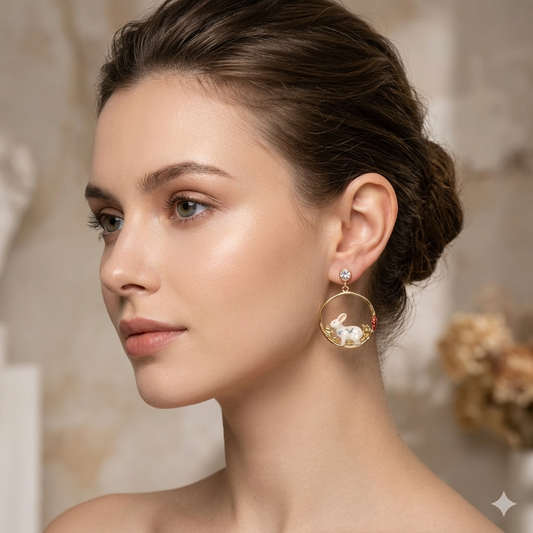 Rabbit earring