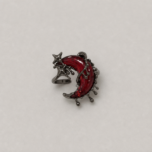 Gothic Jewellery Blood Moon Gothic Ring