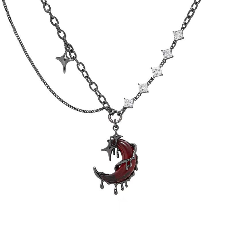 Gothic Jewellery Blood Moon Gothic Necklace