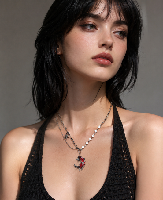 Gothic Jewellery Blood Moon Gothic Necklace