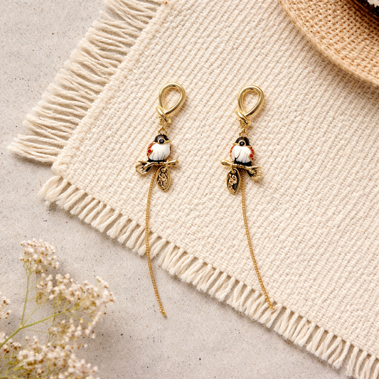 Bird earring