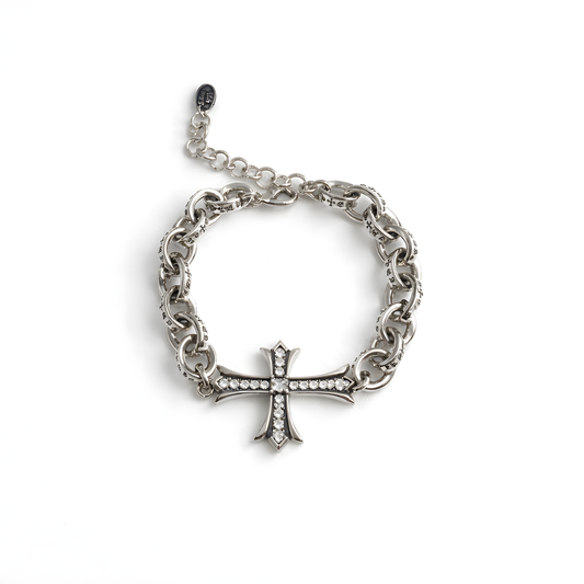 Double Side Cross Link Bracelet