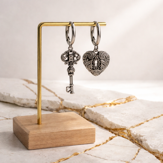 Key to My Heart Earring