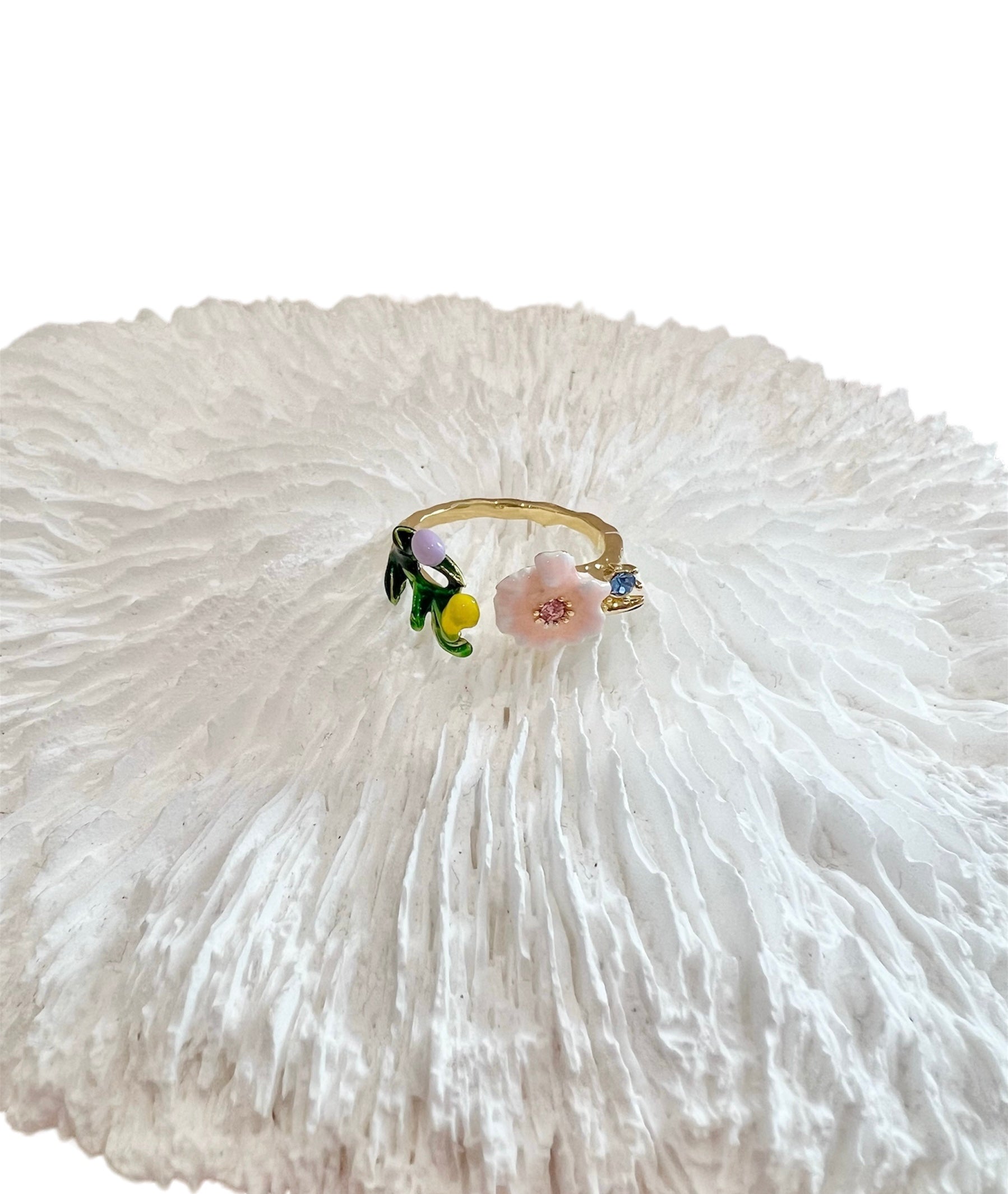 Missliu Handcraft Flower ring