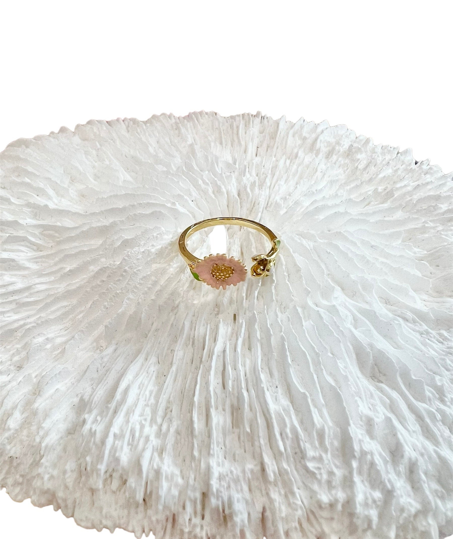 Missliu Handcraft Flower ring