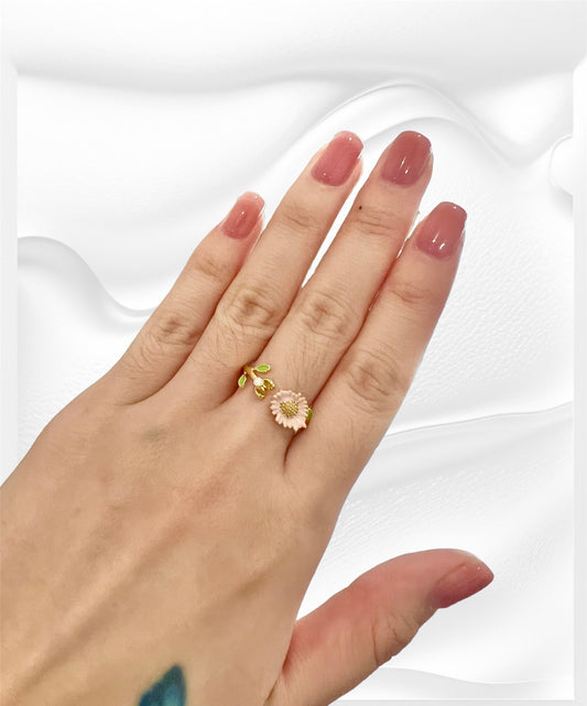 Missliu Handcraft Flower ring