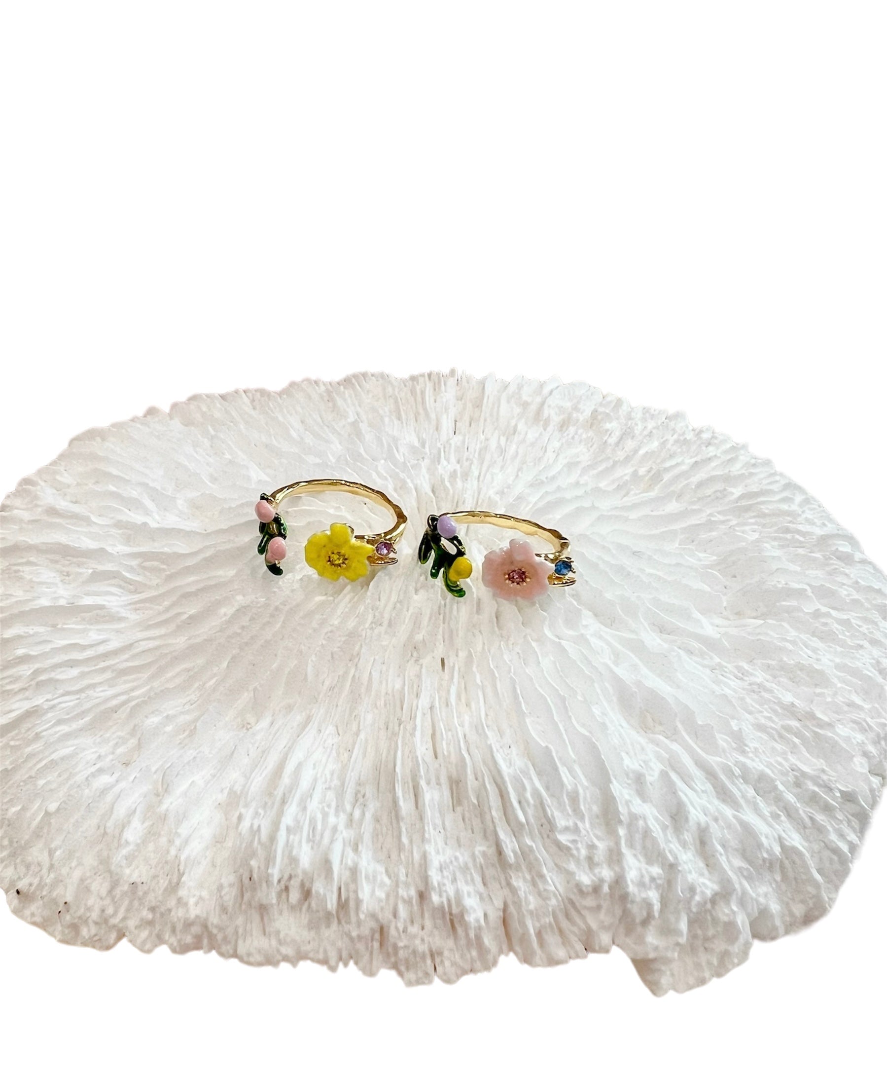 Missliu Handcraft Flower ring