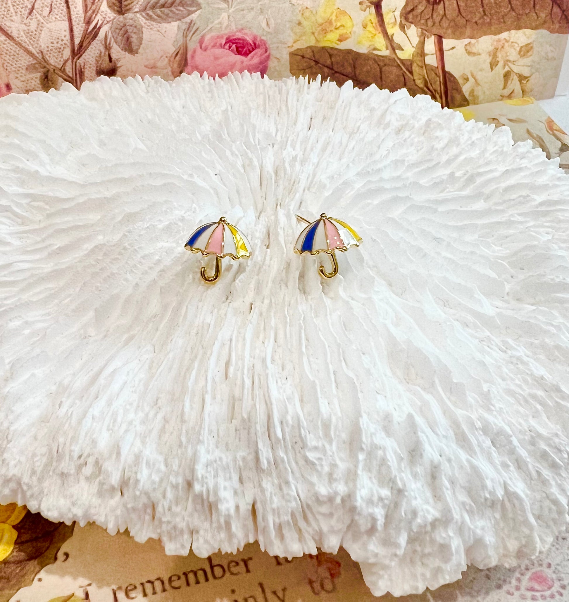 Missliu Handcraft Umbrella earring