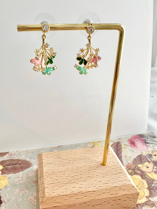 Missliu Handcraft Flower earring