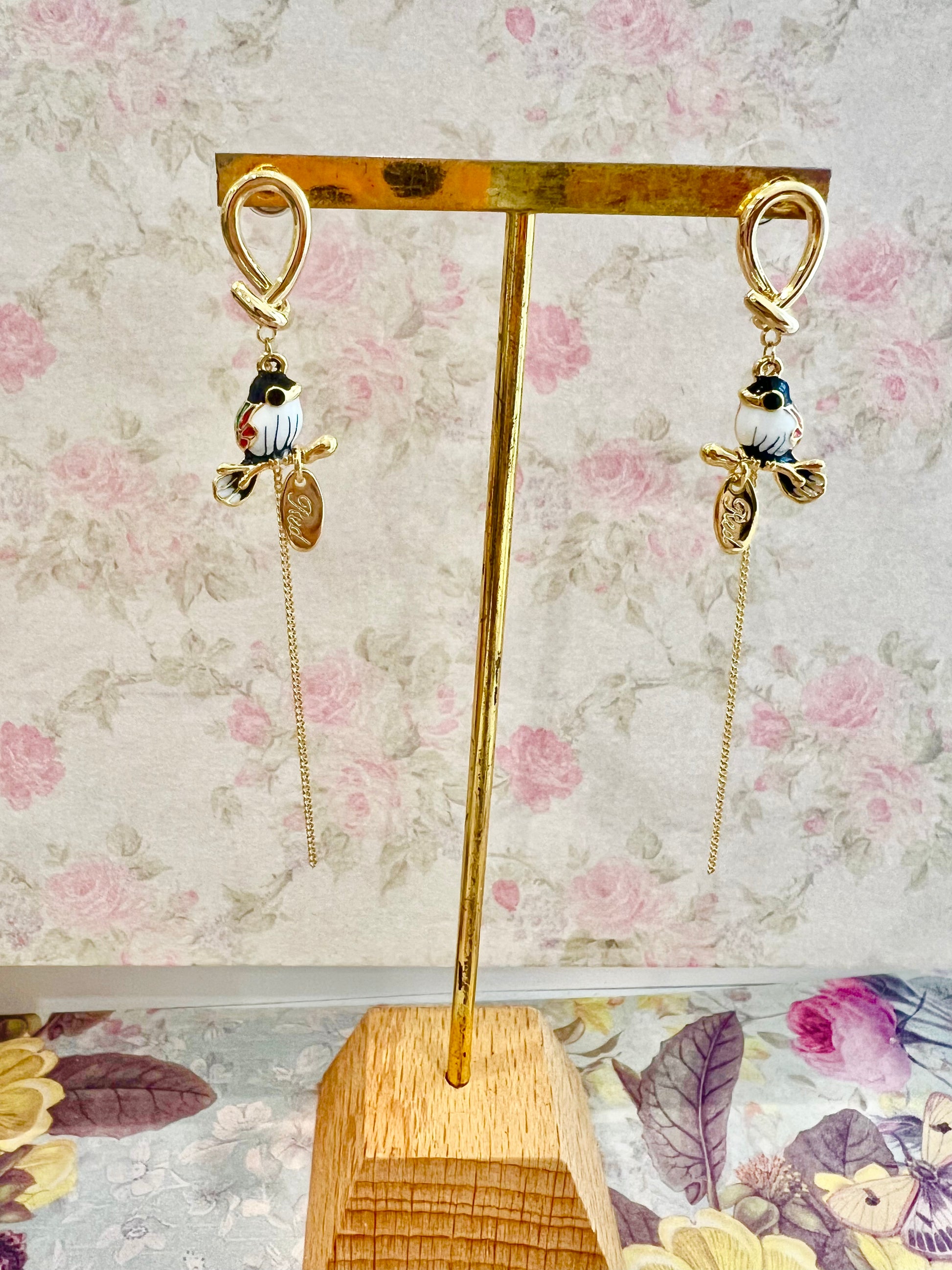 Missliu Handcraft Bird earring