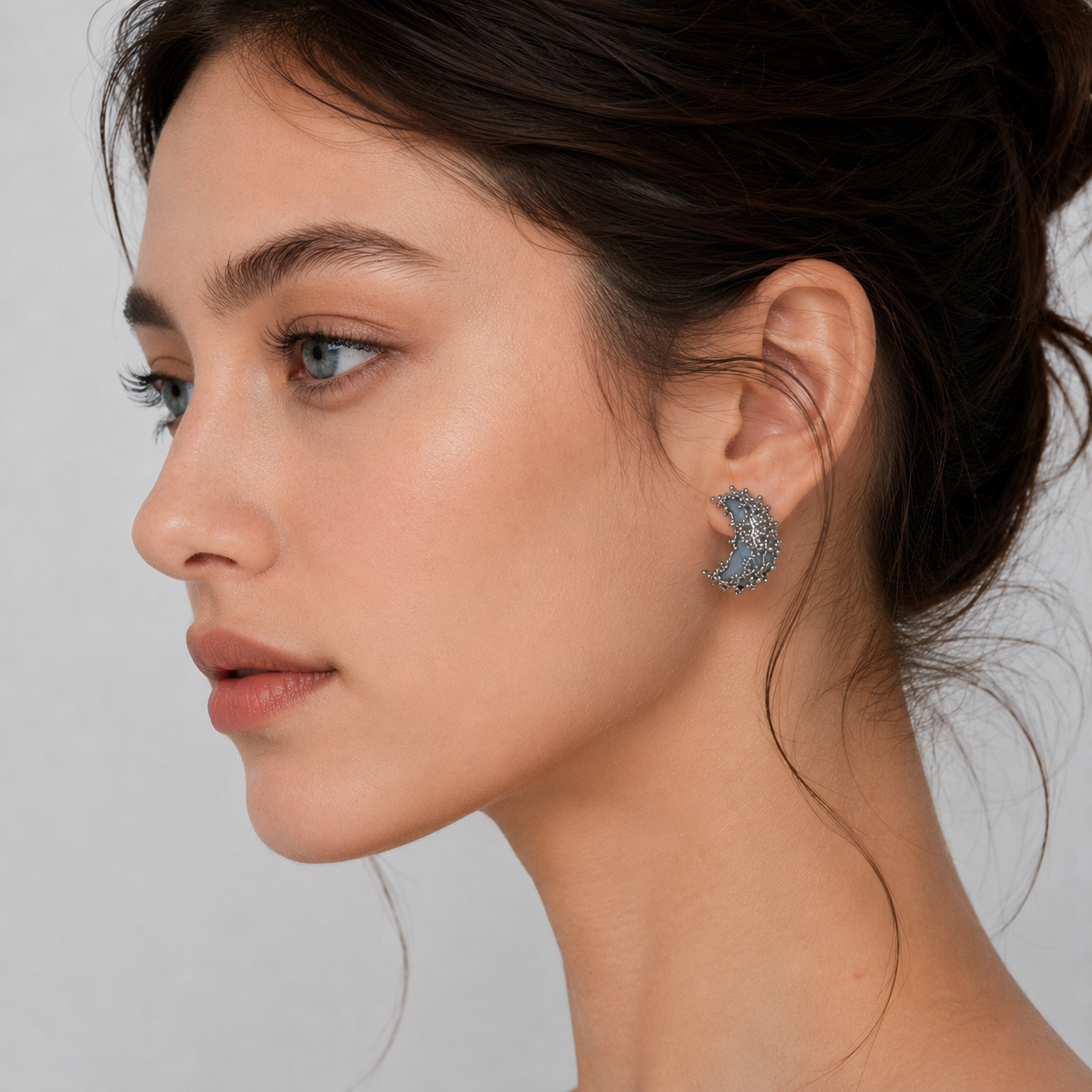 Gothic Jewellery Luna Bloom Earring