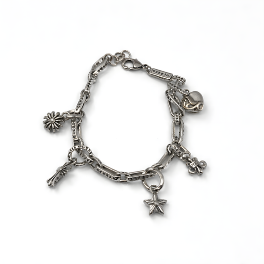 Symbolic charm bracelet